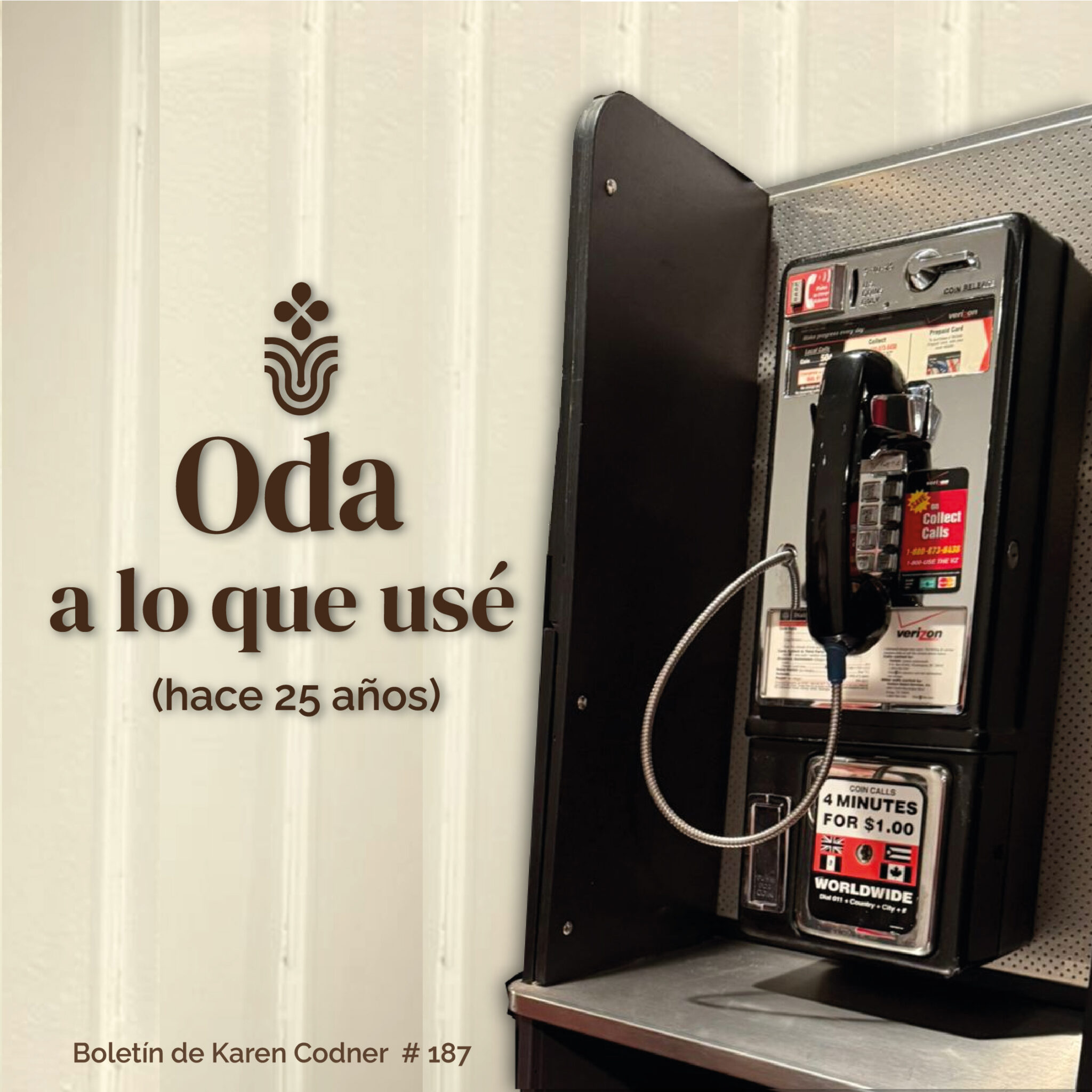 Oda a lo que usé (hace 20 años) #187